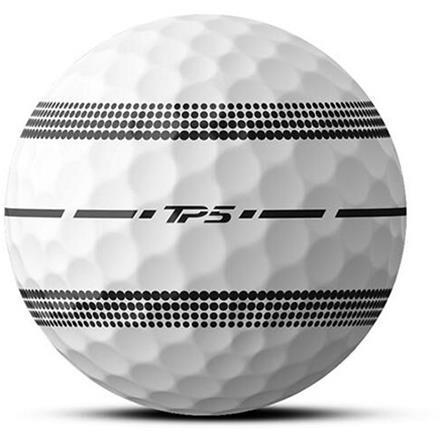 テーラーメイド NEW TP5 ストライプ ゴルフボール TaylorMade 1ダース/12球 ホワイト