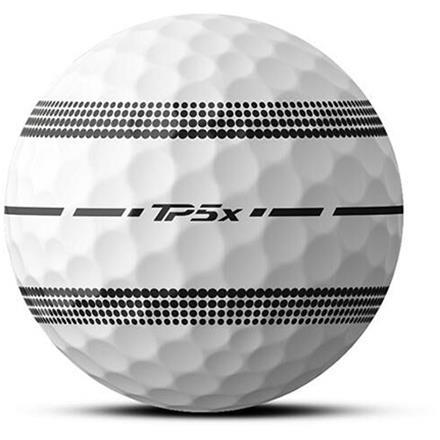 テーラーメイド NEW TP5x ストライプ ゴルフボール TaylorMade 1ダース/12球 ホワイト