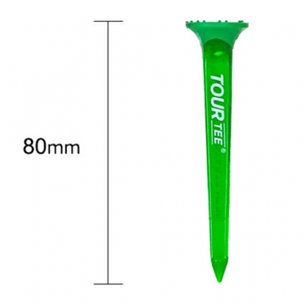 ライト ゴルフ コンボ ツアーティー T-490 ティー 1パック5本入り(ロング3、ショート2) ネオンピンク(580)