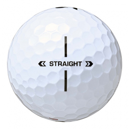 ブリヂストン SUPER STRAIGHT ゴルフボール 1ダース/12球 イエロー