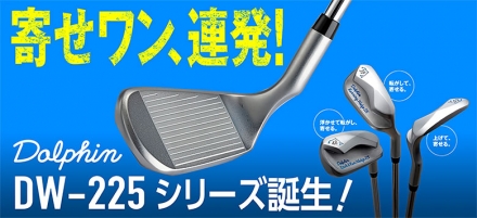 キャスコ ドルフィン ランニング ウェッジ DW-225 ドルフィンオリジナル スチールシャフト 39度/DRW-225