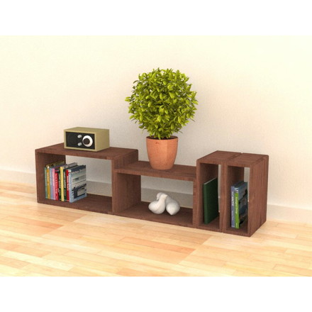 DEE スリーブ LL オープンラック ラック マルチラック 収納 組み合わせ 木製 幅54 奥行27 高さ32.5