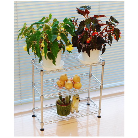 スチールラック ミニラック 二段 幅45 奥行き25 高さ45 シェルフ ワイヤー オープンラック コンパクト