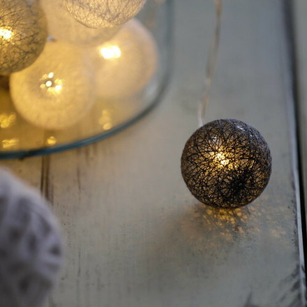 roomnhome ルームアンドホーム コットンボール 10個 S ランプ シェード 電気 韓国 LED