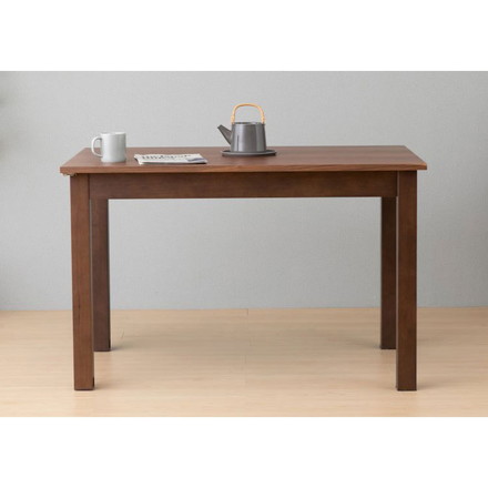 一生紀 ダイニングテーブル 伸長式 幅110~150 VOLAN 脚ごと簡単伸張 伸縮 ウォールナット ウレタン塗装