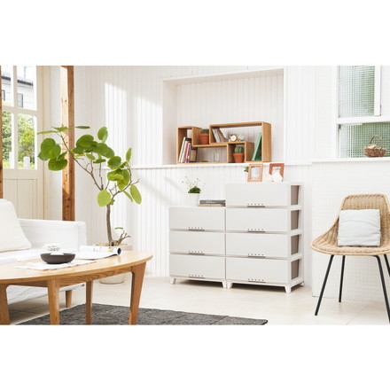 天馬 プロフィックス ルームケース 5404 カプチーノ 衣類収納 収納ケース チェスト クローゼット収納