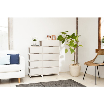 天馬 プロフィックス ルームケース 5405 カプチーノ 衣類収納 収納ケース チェスト クローゼット収納