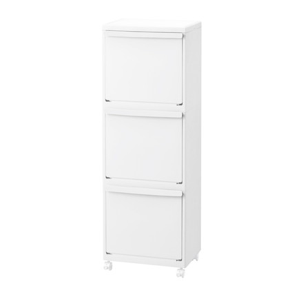 天馬 whiterush ホワイトラッシュ 多段分別ごみ箱 45L 幅35cm 奥行27cm 高さ100cm 日本製