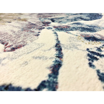 ウィルトンカーペット フロール 200x290cm アイボリー ベルギー製 ラグ ラグマット 絨毯