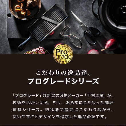 プログレード 日本製 燕三条 ペティナイフ 12.5cm 食洗機対応 オールステンレス 鋭い切れ味 モリブデンバナジウム鋼使用 ナイフ キッチンナイフ 果物ナイフ 包丁 刃物