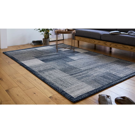 ラグ ブレア 160×230cm ラグマット パイル 家庭用 子ども ペット カーペット 絨毯 ブルーグリーン 長方形 リビング ダイニング フローリング