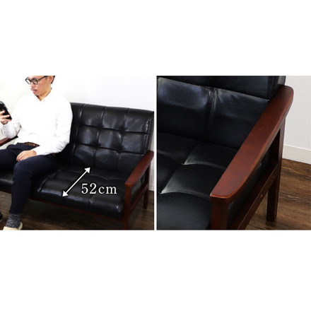 応接ソファセット 4人用 アニータ 4点セット 1人掛けソファ×4台 応接用ソファ ロビーチェア 待合室 椅子 業務用