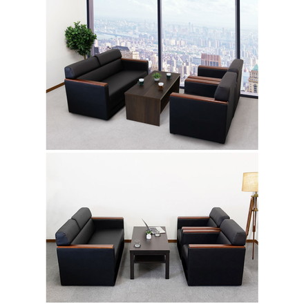 応接ソファ 2人掛け モンターニュ 完成品 ソファ 2人用 2人掛けソファー 応接用ソファ ロビーチェア 待合室 椅子