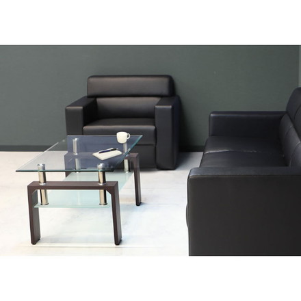 応接室ソファ 1人掛け ルクシー 応接椅子 1人掛けソファー ラウンジ レザー 応接室 社長室 オフィス エントランス