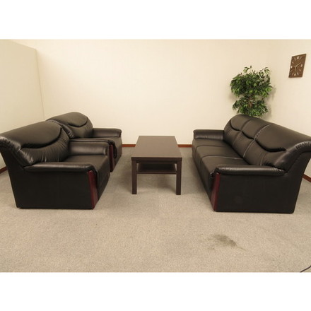 センターテーブル 応接室テーブル 幅110cm 応接用テーブル 高級 木製 テーブル 会社 役員用 役員室 社長室