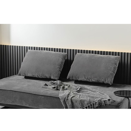 アイランドソファ 2P 2人掛け ローソファ 背もたれ クッション ゆったり アイランドソファー ソファ 北欧 モダン