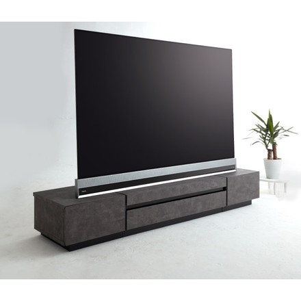 完成品 テレビ台 ストーン調 石目調 テレビボード TV台 AVボード AV台 収納 86インチ対応 幅200