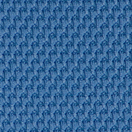 弘益 オフィスチェア コンパクト設計 ブルー K-922-BL