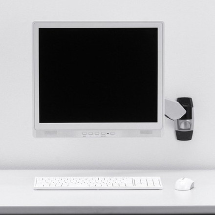 サンワサプライ 水平多関節液晶モニターアーム 壁面用 CR-LA1001N