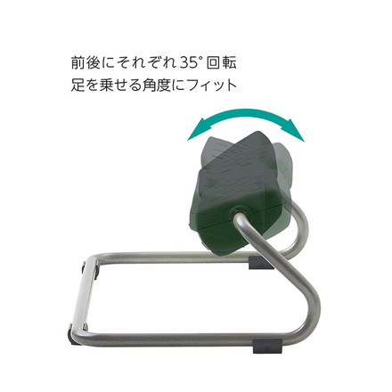 DUOREST フットレスト 1段 足置き チェア デュオレスト オフィス リモート DR-941 デスクチェア