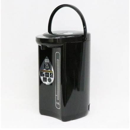電気ポット 5L 大容量 空焚き防止 保温 マイコン電動ポット 再沸騰 給湯ロック HLP-50IR ヒロコーポレーション