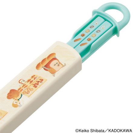 スケーター 銀イオン抗菌 子供用 箸 箸箱セット パンどろぼう ABS2AMAG キャラクター かわいい 可愛い Skater