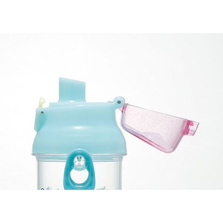 スケーター 480ml 水筒 直飲み 水分補給 メモリ付き クリア 透明 アリエル24 PSB5TR キャラクター 可愛い かわいい Skater