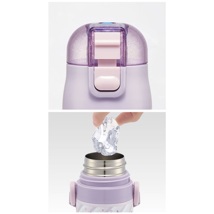 サンリオ 新柄 水筒 キッズ 2WAY仕様 直飲み・コップ飲み 保冷・保温 ステンレスボトル クロミ シナモロール マイメロディ キティ SKDC4 スケーター Skater Sanrio マイメロディ