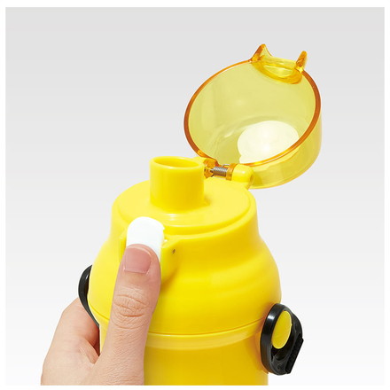 日本製 スケーター 水筒 ポケモン新柄 キッズ 直飲み 480ml 食洗機対応 抗菌樹脂 ボトル ポケモン ポケットモンスター ピカチュウ ニャオハ キャラクター PSB5SANAG Skater ポケモンポッピング