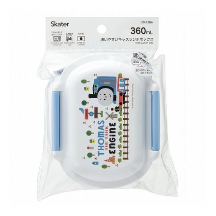 トーマス × つむぱぱ お弁当箱 ランチボックス 子供 360ml 洗いやすいパッキン仕様 日本製 食洗機対応 ふわっと型ふた QTAF2BA 子供 キャラクター スケーター skater