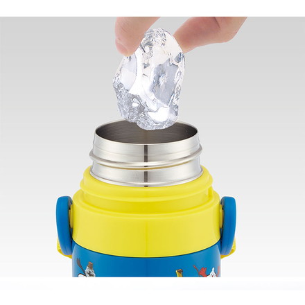 パペットスンスン 新柄 水筒 キッズ 直飲み 470ml 保冷 ステンレスボトル 紐付き 真空二層 SDC4 スケーター Skater PUPPET SUNSUN