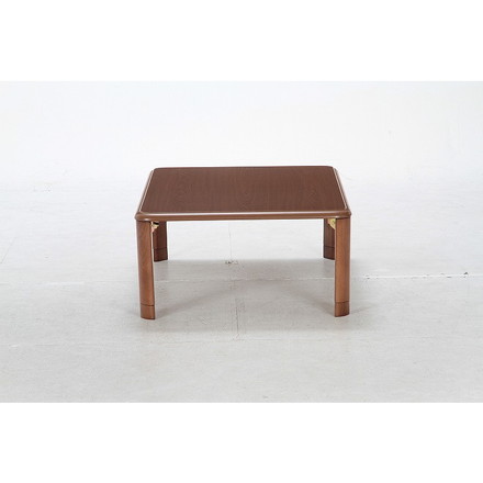 軽量継脚折り畳み座卓 W1050×D750×H330~380mm 繊維板 ラバーウッド