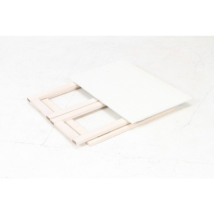 フォールディングテーブル W700×D450×H690mm 天然木化粧繊維板 ホワイトウォッシュ