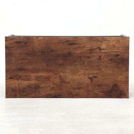 リビングテーブル棚付 W800×D400×H370mm スチール PB(PVC)