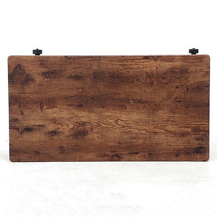 フリーテーブル W900×D480×H120~700mm MDF PVC スチール