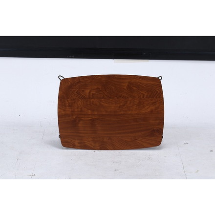 折れ脚ローテーブル W700×D500×H310mm ミディアムブラウン