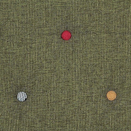 ソファ2p グリーン W1230×D670×H680mm 360mm ポリエステル