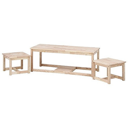 Natural Signature ネストテーブル W1200×D500×H450mm