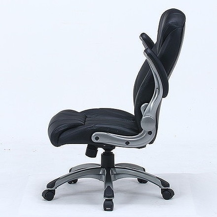 エグゼクティブチェアー W700×D715×H1010~1090mm 465~540mm 合成皮革 ナイロン樹脂 鉄