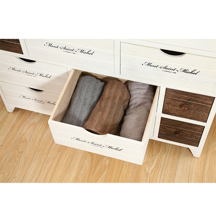 チェスト 4段 アンティーク ミッシェル2 ホワイト 白 フレンチカントリー調 収納 引き出し