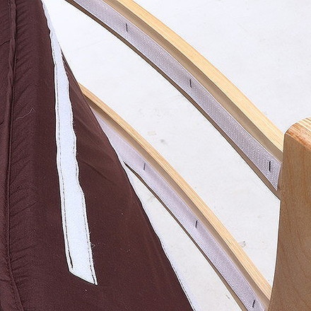 リラックスチェアー スリム ロッキングタイプ W670×D960×H900mm 480mm 綿35 ポリエステル65