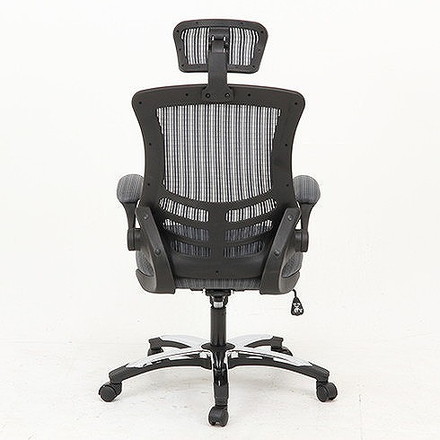 アームアップチェアー W660×D735×H1170~1290mm ポリエステル ナイロン樹脂 鉄