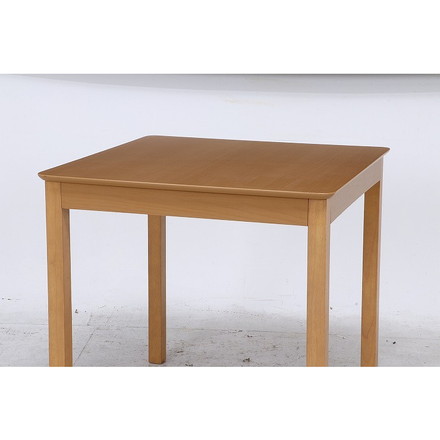 ダイニングテーブル W750×D750×H720mm 天然木 MDF ナチュラル