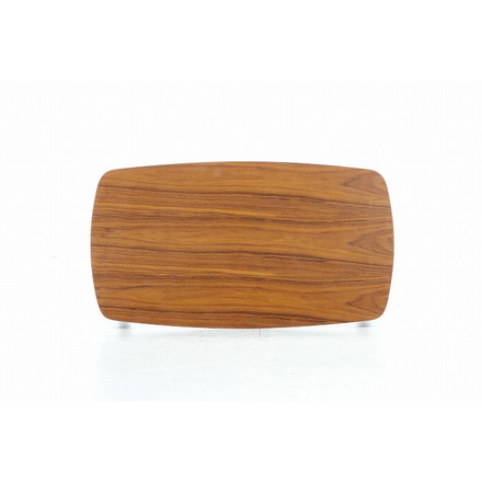 リビングテーブル W900×D500×H550mm 天然木化粧繊維板