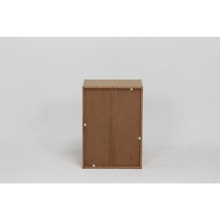 カラーボックス 可動棚 W418×D290×H590mm プリント紙化粧パーティクル おしゃれ ナチュラル