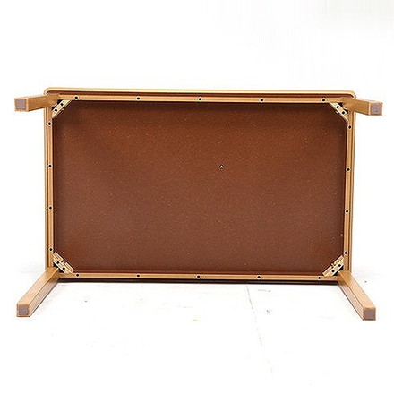 ダイニングテーブル W1200×D750×H720mm 天然木 MDF