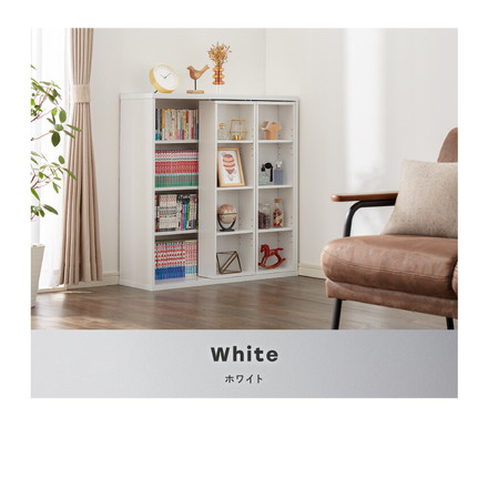 本棚 書棚 スライド式 幅90 ダブル 奥深タイプ 2個セット 奥行33 木製 コミックラック 漫画 書籍 収納 ナチュラル