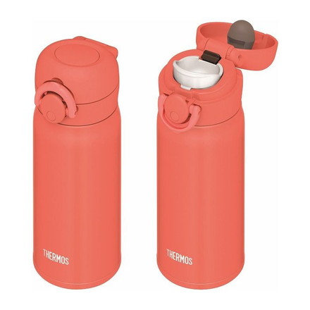 THERMOS サーモス 真空断熱ケータイマグ 350ml JNR-353 C-OR コーラルオレンジ 外して洗える飲み口 ワンタッチ 丸洗いOK ステンレス魔法びん 軽量コンパクト スポーツ飲料OK