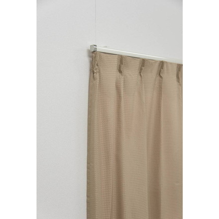 カーテンレール 機能レール 2m シングル 光漏れ防止 静穏 オフホワイト（I0840）