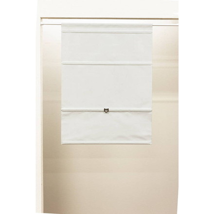 コードレスローマンシェード 遮光 W60×H160cm カフェカーテン スタイルカーテン 小窓 遮光ベージュ（L6230）